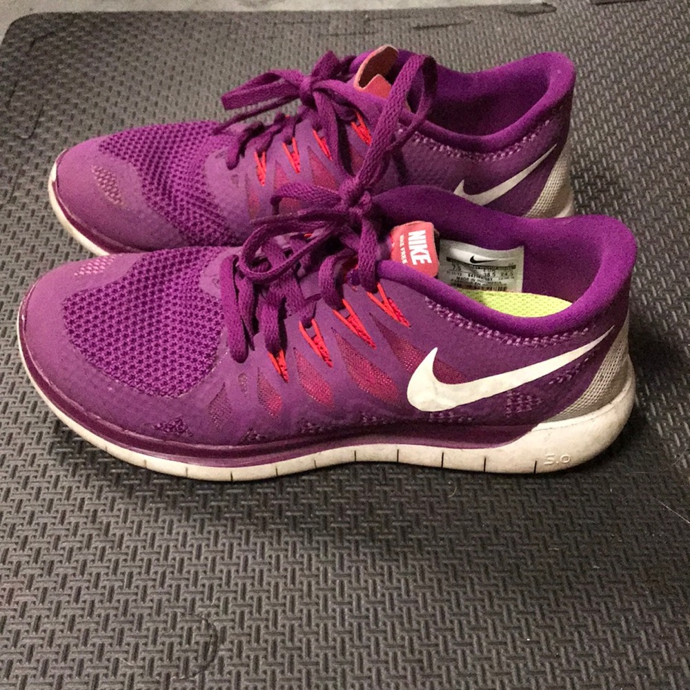 Purple Nike Free Run 5.0